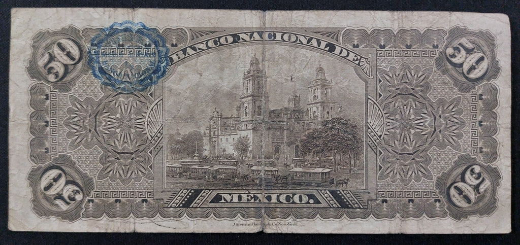 Billete 50 Pesos Banco Nacional de México