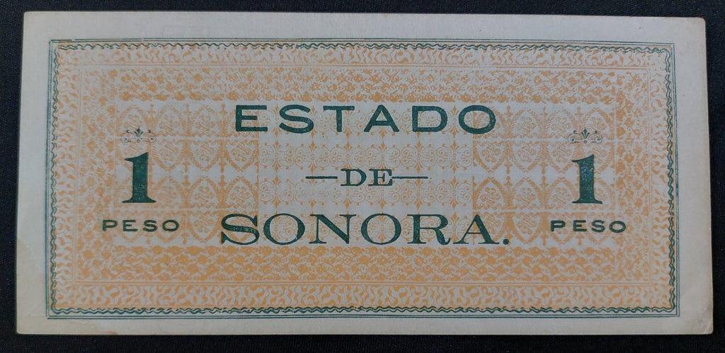 Billete 1 Un Peso El Estado de Sonora Muy Alta Condicion