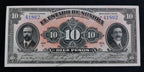 Billete 10 Pesos del Estado de Sonora 1915 Sin Circular UNC