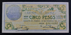 Billete 5 Pesos del Estado de Oaxaca 1916 Sin Circular UNC