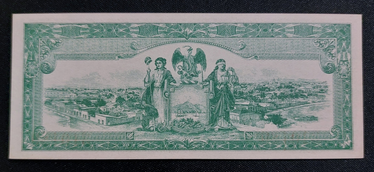 Billete 25 Centavos del Estado de Sinaloa 1913 Sin Circular UNC