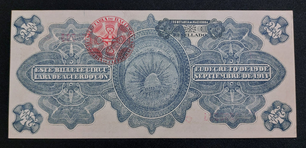 Billete 20 Pesos Gobierno Provisional de México (Emisión Veracruz 1914) Sin Curcular UNC
