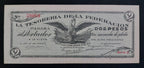 Billete 2 Pesos Tesorería de la Federación (Saltillo, Coahuila 1914) Sin Circular UNC