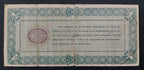 Billete 1 Peso Obligacion Provisional Erario Federal 1914