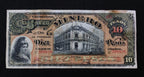 Billete 10 Pesos Banco Minero Chihuahua 1914