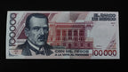 Billete 100000 Pesos Banco de Mexico Plutarco Elias Calles Sin Circular UNC