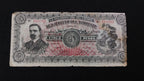 Billete 5 Pesos Ejercito del Noroeste 1916