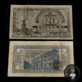 Billete Estado Libre y Soberano de México 20 Centavos Toluca 1914