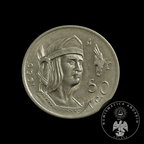 Moneda 50 Centavos Cuauhtémoc Plata Ley .300 Año 1950