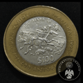 Moneda 100 Pesos Plata Don Quijote de la Mancha Año 2005 México