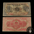 Billete Comisión Reguladora del Mercado de Henequén 50 Centavos Mérida 1914