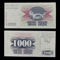 Billete Bosnia y Herzegovina 1000 Dinara Año 1992- UNC