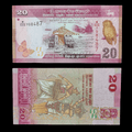 Billete Sri Lanka 20 Rupees Año 2021- UNC