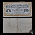 Billete 1 Peso Chalchicomula Puebla 1916 Junta Comercial