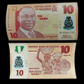 Billete Nigeria 10 Naira Año 2016- UNC