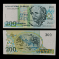 Billete Brasil 200 Duzentos Cruzeiros Año 1990- UNC
