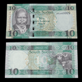 Billete Sudán del Sur 10 Pounds Año 2016- UNC