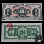 Billete 10 Pesos del Estado de Sonora 1915 Sin Circular UNC