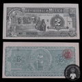 Billete 2 Pesos Gobierno Provisional de México 1916 Sin Circular UNC