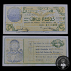 Billete 5 Pesos del Estado de Oaxaca 1916 Sin Circular UNC