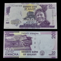 Billete Malaui 20 Kwacha Año 2020- UNC