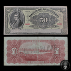 Billete 50 Pesos Banco de Guerrero Amortizado