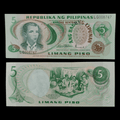 Billete Filipinas 5 Limang Piso- UNC