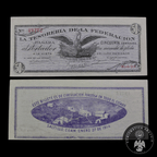 Billete 50 Centavos Tesorería de la Federación (Saltillo, Coahuila 1914) Sin Circular UNC