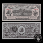 Billete 10 Pesos Ejército Constitucionalista de México (Chihuahua 1914) Casi Sin Circular AU