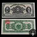 Billete 1 Peso del Estado de Sonora 1915 Sin Circular UNC