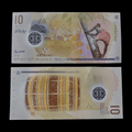 Billete Maldivas 10 Rufiyaa Año 2018 (Polímero / UNC)