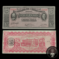 Billete 5 Pesos El Estado de Chihuahua 1914