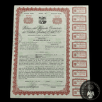 Acción Antigua del Banco del Pequeño Comercio del Distrito Federal, S.A. de C.V. año 1943