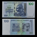 Billete Zimbabue 100 Dólares Año 2007- UNC