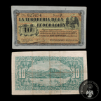Billete La Tesorería de la Federación 10 Centavos Guaymas 1914