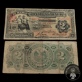 Billete El Banco de Londres y México 2 Pesos 1914