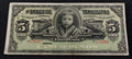 Billete El Banco de Tamaulipas Cinco Pesos Tampico