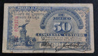 Billete de 50 Centavos - Estado de México (Toluca)