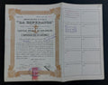 Certificado de Acciones Antiguo 1916 - Compañía Mexicana de Petróleo La Esperanza