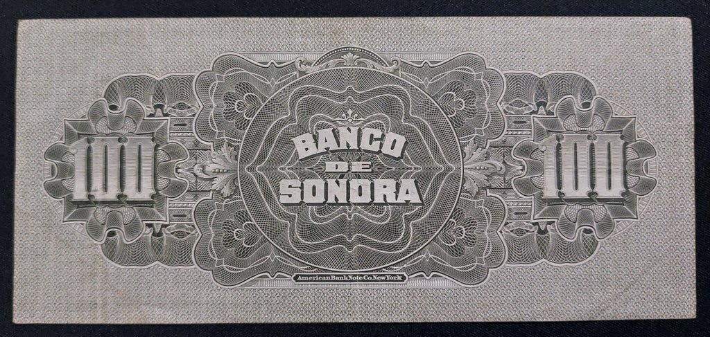 Billete 100 Pesos Banco de Sonora