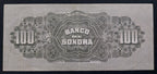 Billete 100 Pesos Banco de Sonora