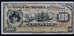 Billete 100 Pesos Banco de Sonora